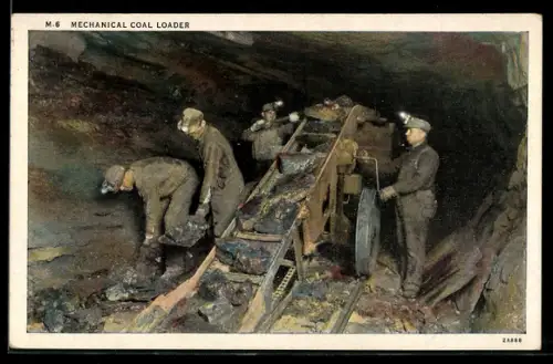 AK Mechanical Coal Loader, Arbeiter im Bergbau
