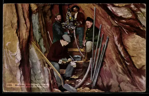 AK Colorado, Machine Mining, Arbeiter im Bergbau