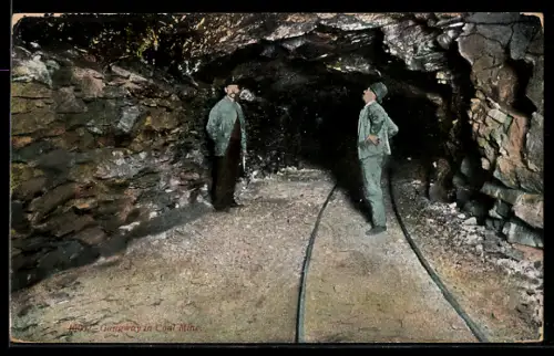 AK Gangway in Coal Mine, Bergbau