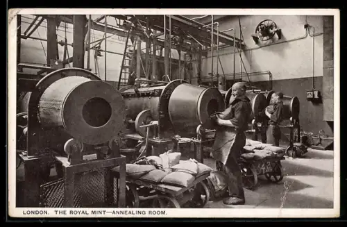 AK London, The Royal Mint, Annealing Room