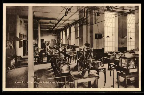 AK London, The Royal Mint, Weighing Room