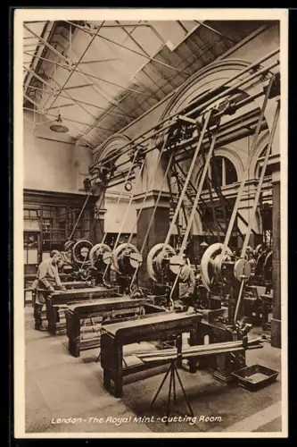 AK London, The Royal Mint, Cutting Room