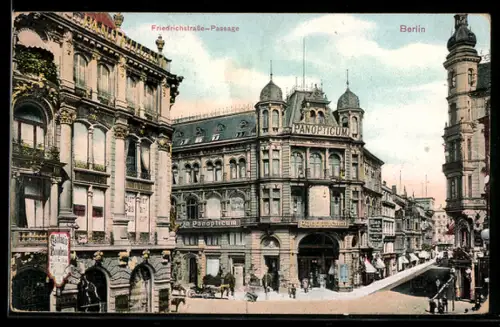 AK Berlin, Friedrichstrasse-Passage, Panopticum