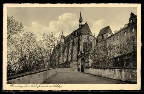 AK Altenburg /Thür., Schlosskirche, Schloss
