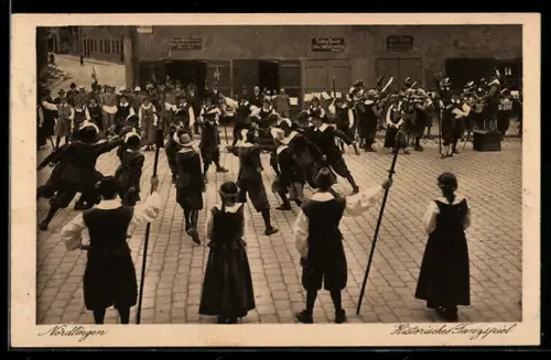 AK Nördlingen, Historisches Tanzspiel