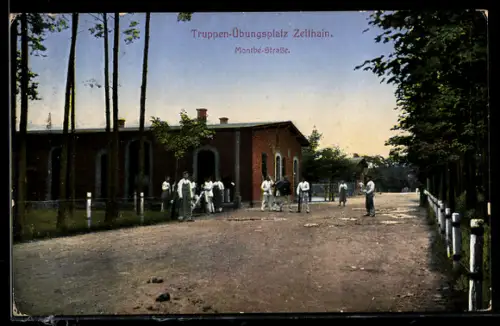 AK Zeithain, Truppen-Übungsplatz, Montbé-Strasse