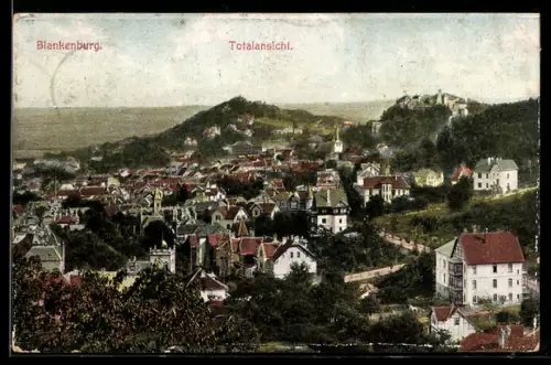 AK Blankenburg, Totalansicht