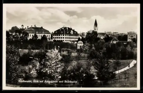 AK Kaufbeuren, Blick auf Amtsgericht und Bezirksamt