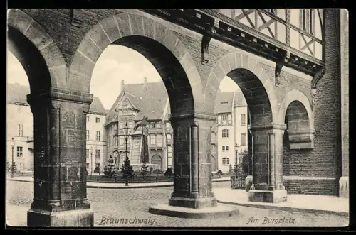 AK Braunschweig, Am Burgplatz