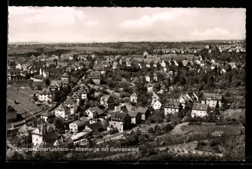 AK Stuttgart-Untertürkheim, Altesteige mit Gehrenwald