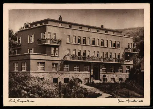 AK Bad Mergentheim, Dax-Sanatorium