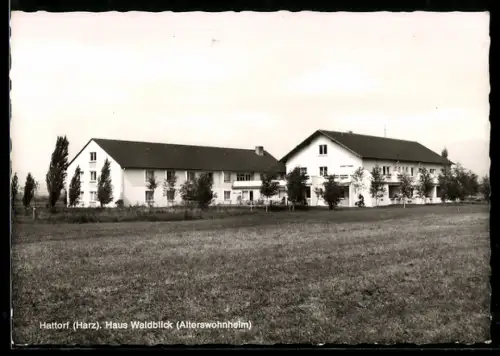 AK Hattorf /Harz, Haus Waldblick, Alterswohnheim
