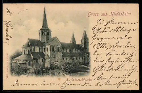 AK Hildesheim, St. Godehardikirche