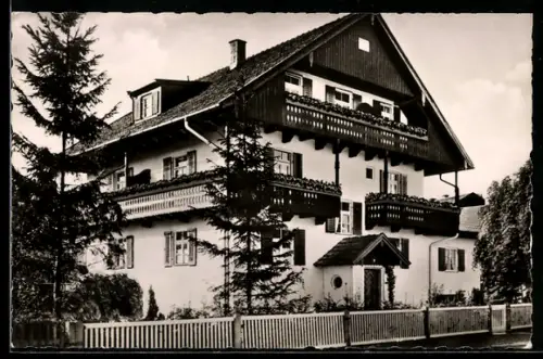 AK Bad Tölz, Kurheim Liselott, Höckstrasse 17, Bes. Geschw. Braun