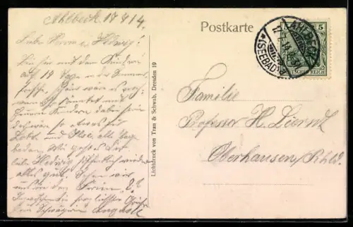 AK Ahlbeck, Strandleben