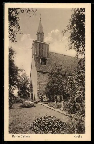 AK Berlin-Dahlem, Kirche