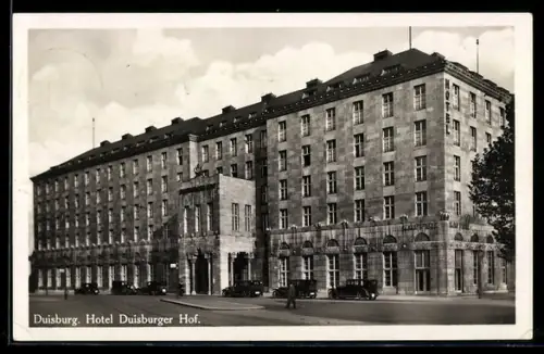AK Duisburg, Hotel Duisburger Hof