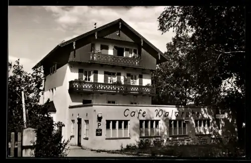 AK Bad Tölz /Obb., Fremdenheim und Café Waldruhe G. Andritschke
