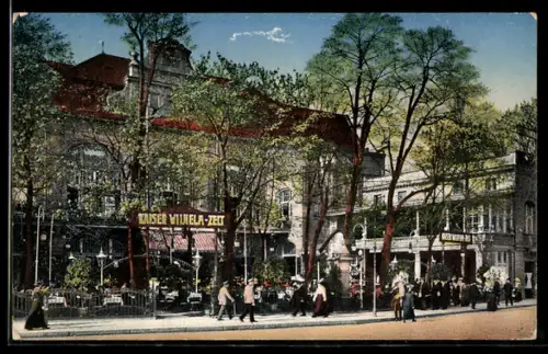 AK Berlin-Tiergarten, Gasthaus Kaiser Wilhelm Zelt 2