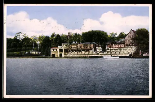 AK Berlin-Pichelswerder, Restaurant Wilhelmshöhe H. Brüder und Söhne