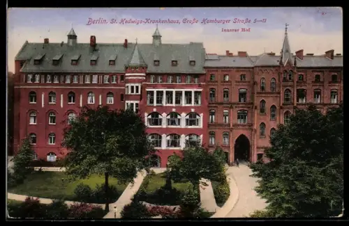 AK Berlin, St. Hedwig-Krankenhaus, Grosse Hamburger Strasse 5-11