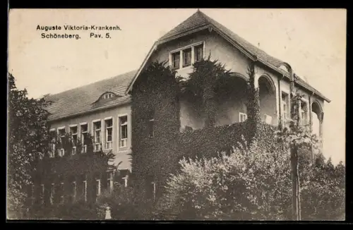 AK Schöneberg, Auguste Viktoria-Krankenhaus, Pavillon 5