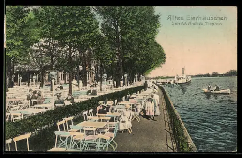 AK Berlin-Treptow, Gasthof Altes Eierhäuschen