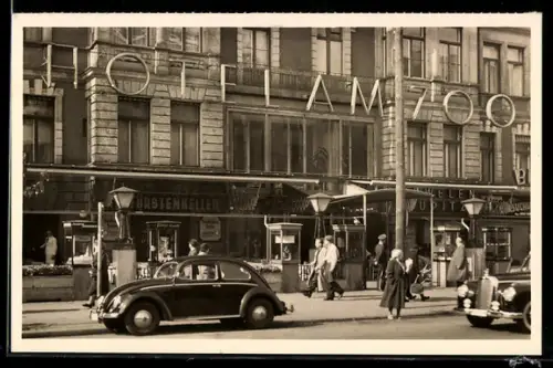 AK Berlin-Charlottenburg, Hotel am Zoo mit Gasthaus Fürstenkeller