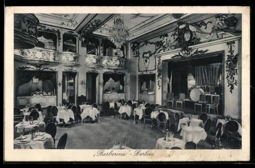 AK Berlin-Charlottenburg, Barberina, Hardenbergstrasse 18