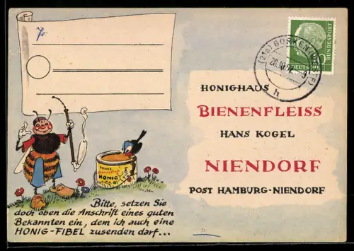 AK Niendorf, Imkerei Honighaus Bienenfleiss Hans Kogel