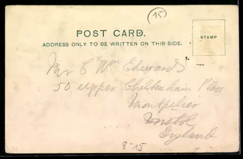 AK Vier Rikscha-Fahrer auf einer Wiese