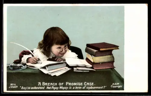 AK Kleiner Richter mit Brille lehnt sich über den Tisch