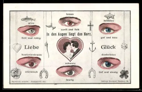 AK Bedeutung verschiedener Augenfarben, In den Augen liegt das Herz