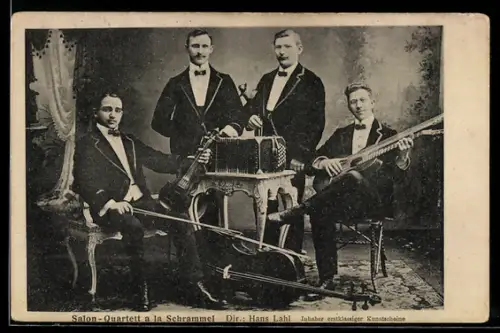 AK Salon-Quartett a la Schrammel, Musiker