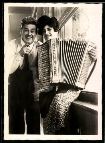 AK Wienacht /App., Gasthaus und Kurhaus Alpenblick, Musikerpaar Frey-Bernhardsgrütter