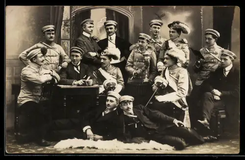 AK Studenten mit Schläger, studentische Szene