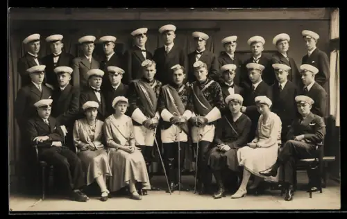 AK Studenten mit Schläger, studentische Szene