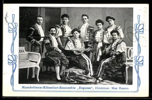 AK Mandolinen-Künstler-Ensemble Espana, Trachtenkapelle