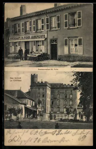 AK Borny, Restauration M. Fohr, Le Château