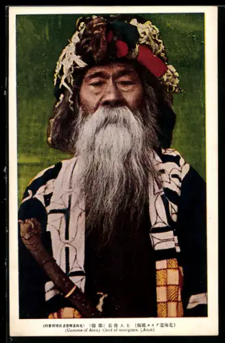 AK Japan, Ainu, Chief of aborigines