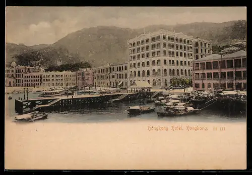 AK Hongkong, Hongkong Hotel und Pier