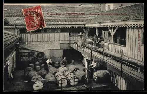AK Frouard, Maison Cyprien Trottmann, Atelier de la première plate forme
