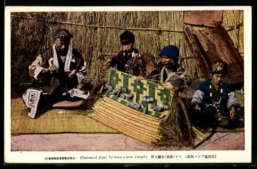 AK Mat Making, asiatische Teppichweber