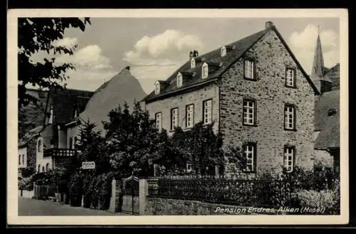 AK Alken / Mosel, Hotel-Pension Josef Endres