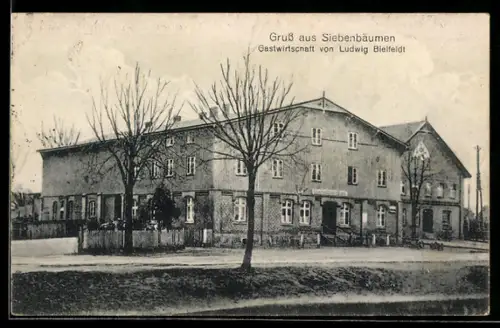 AK Siebenbäumen, Gasthaus von Ludwig Bielfeldt