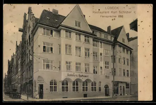 AK Lübeck, Restaurant Karl Schlüter