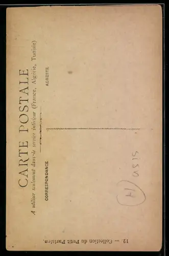 AK Geisha mit einem Fächer