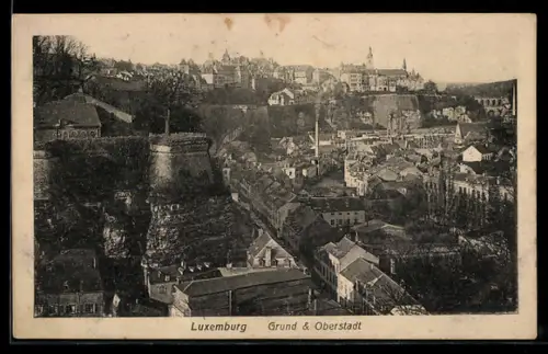 AK Luxemburg, Grund und Oberstadt
