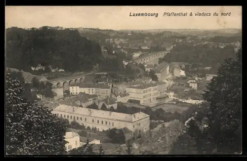 AK Luxembourg, Pfaffenthal et viaducs du nord
