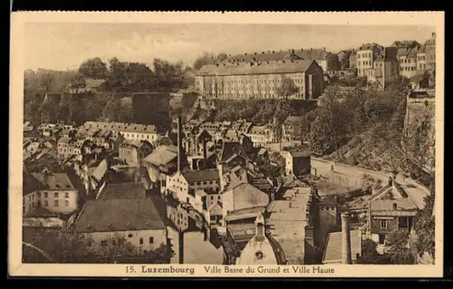 AK Luxembourg, Ville Basse du Grund et Ville Haute